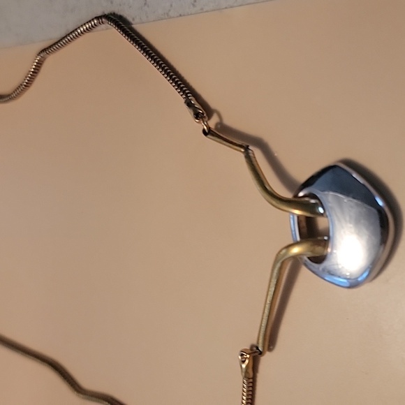 Artistry Gold Silver Tone Necklace - Picture 1 of 4